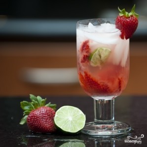 Коктейль "Клубничная Маргарита" Коктейль "Клубничная Маргарита"