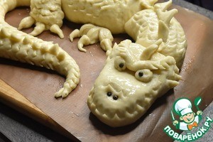 Пирог "Дракон 2024"