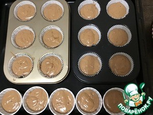 Шоколадные капкейки