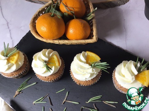 Капкейки «Розмарин и апельсин» Капкейки «Розмарин и апельсин»