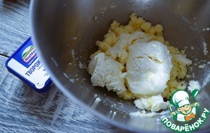 Банановый кекс на творожном сыре