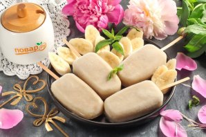 Бананово-огуречное мороженое Бананово-огуречное мороженое