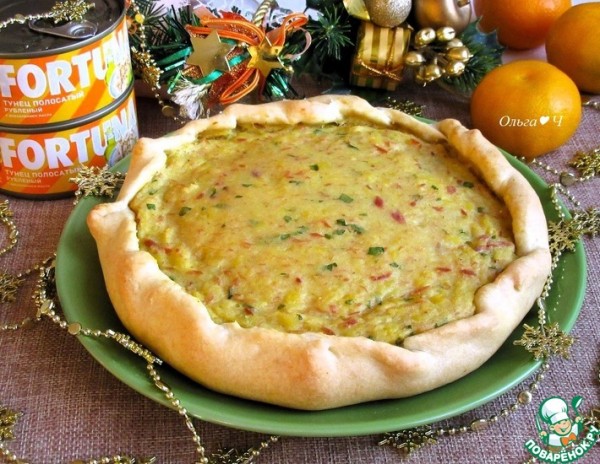 Галета "Тунец и картофель" Галета "Тунец и картофель"