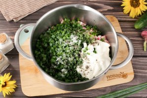 Классическая окрошка с уксусом Классическая окрошка с уксусом