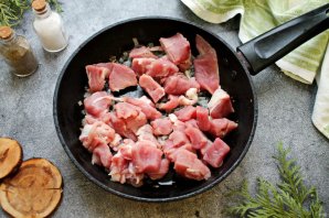 Мясо в тыквенном соусе Мясо в тыквенном соусе