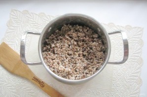 Гречневая каша с паштетом Гречневая каша с паштетом