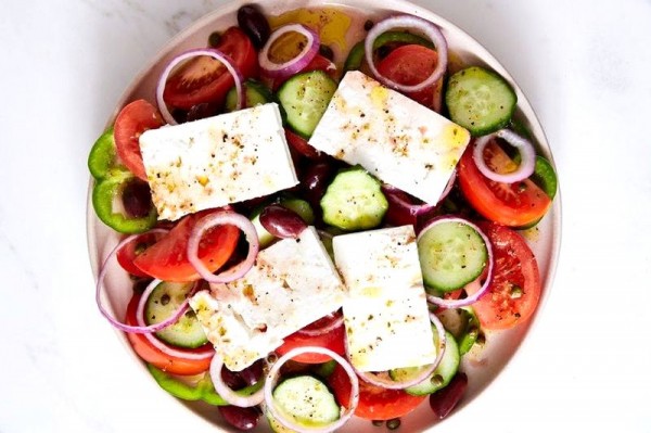 
Классический Греческий салат – 9 пошаговых рецептов с фетаксой	