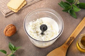 Творог с бананом Творог с бананом