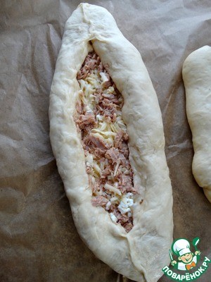 А-ля "Хачапури" с тунцом А-ля "Хачапури" с тунцом