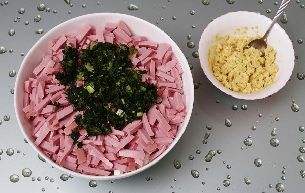 Окрошка на квасе Окрошка на квасе