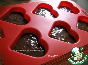 Шоколадно-клубничные кофейные кексы или Торт Шоколадно-клубничные кофейные кексы или Торт