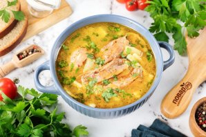 Суп из гуся с лапшой Суп из гуся с лапшой