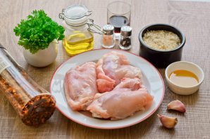 Курица в меде с рисом Курица в меде с рисом