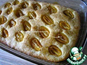 Пирог с кумкватом