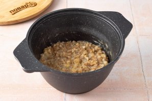 Каша из полбы с бананом Каша из полбы с бананом