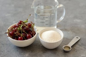 Концентрированный компот из вишни Концентрированный компот из вишни