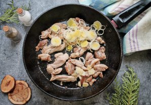 Лингвини с курицей Лингвини с курицей