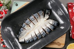 Скумбрия "Ёлочка" запечённая в духовке Скумбрия "Ёлочка" запечённая в духовке