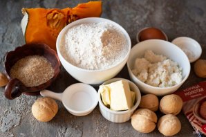 Творожно-тыквенное печенье Творожно-тыквенное печенье