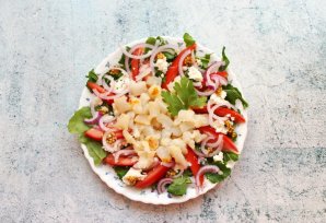 Салат из копченого палтуса Салат из копченого палтуса