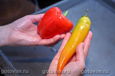 Соус харисса из острого и сладкого перца