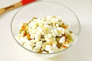 Оливье с тунцом Оливье с тунцом