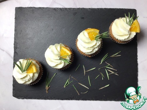 Капкейки «Розмарин и апельсин» Капкейки «Розмарин и апельсин»