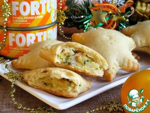 Новогодние пирожки "Морская звезда" Новогодние пирожки "Морская звезда"