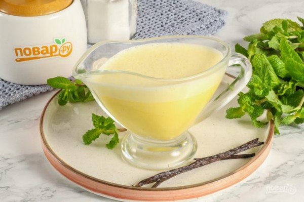 Классический ванильный соус Классический ванильный соус