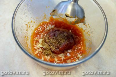 Соус харисса из острого и сладкого перца