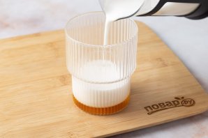 Кофе латте с сиропом Кофе латте с сиропом