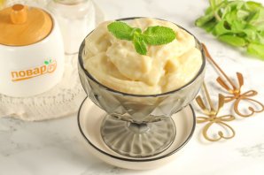 Заварной крем с коньяком Заварной крем с коньяком