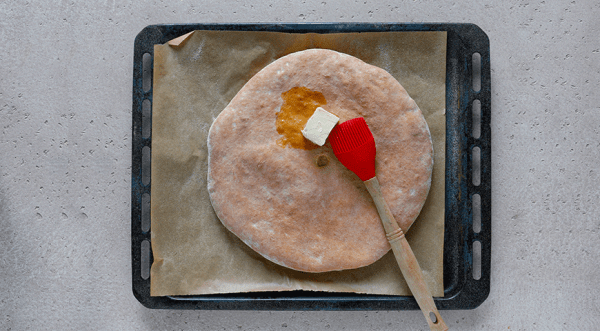 Осетинский пирог c сыром и зеленью, пошаговый рецепт с фото