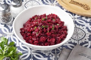 Салат из свеклы "Пальчики оближешь" Салат из свеклы "Пальчики оближешь"