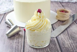 Крем-чиз на масле для выравнивания торта Крем-чиз на масле для выравнивания торта