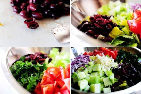 
Классический Греческий салат – 9 пошаговых рецептов с фетаксой	