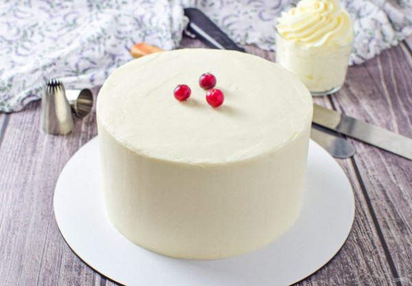 Крем-чиз на масле для выравнивания торта Крем-чиз на масле для выравнивания торта