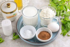 Шоколадные оладьи на кефире Шоколадные оладьи на кефире