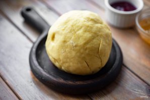 Апельсиновое печенье с джемом Апельсиновое печенье с джемом