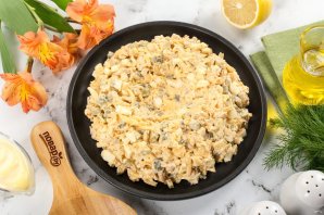 Салат "Гнездо" Салат "Гнездо"