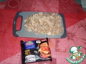 Тыквенные блины с мясом и сыром Тыквенные блины с мясом и сыром