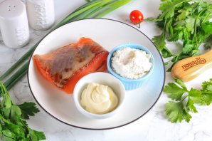 Мусс из копченого лосося Мусс из копченого лосося