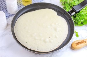 Блинчики с ягодным соусом Блинчики с ягодным соусом