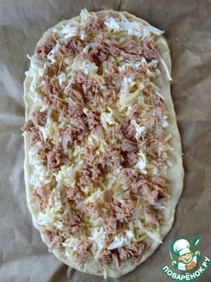 А-ля "Хачапури" с тунцом А-ля "Хачапури" с тунцом