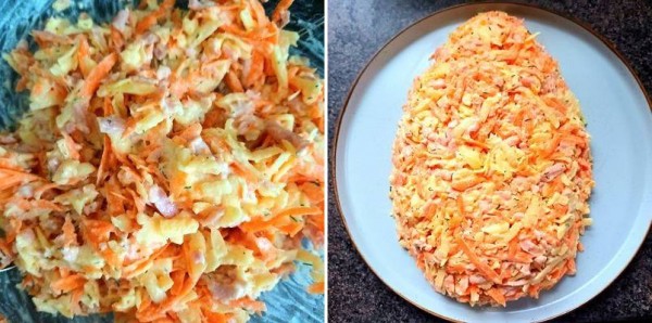 
Салат на Новый 2024 год в виде Дракона – 4 простых и вкусных рецептов	