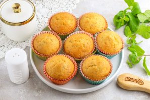 Тыквенные кексы с грецкими орехами Тыквенные кексы с грецкими орехами