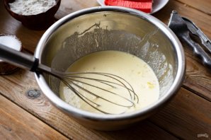 Крабовые палочки в кляре с чесноком Крабовые палочки в кляре с чесноком