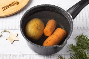 Салат из моркови и тофу на год Дракона Салат из моркови и тофу на год Дракона