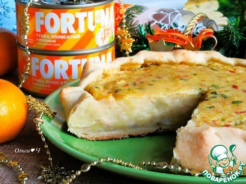 Галета "Тунец и картофель" Галета "Тунец и картофель"
