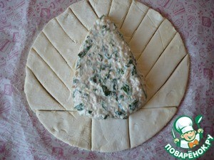 Рождественская елка из слоеного теста